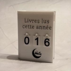 compteur de livres lus rouge et noir