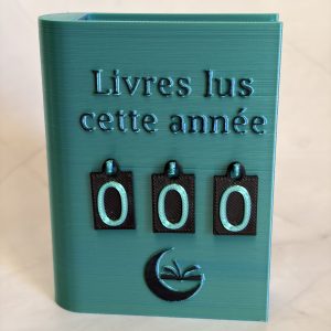 compteur de livre lu bleu